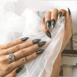 Party Acrylic Nails For Women And Girls(pack Of 4 )(Party Acrylic Nails For Women And Girlspack Of 4) -Best Household Items product name 3716064