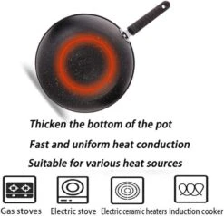 Kitchen Cookware Set (Black)(Kitchen Cookware Set Black) -Best Household Items product name 3856528