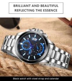 BOSCA Men's Watch Luminous Watch(Bosck Mens Watch Calendar Sports Waterproof Calendar Large Dial Luminous Watch) -Best Household Items product name 3982593