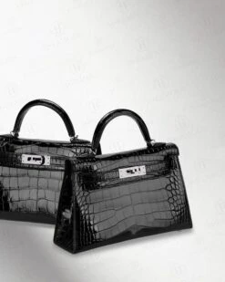 H Mini Crocodile & Alligator Bag 22cm(𝐇 Mini Kelly Crocodile Alligator Bag 22cm) -Best Household Items product name 4090425
