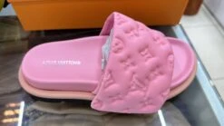 LV Pool Pillow Comfort LOVU Slides(𝐋𝐕 Pool Pillow Comfort Lovu Slides) -Best Household Items product name 4409219