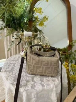 FNDI Zucca Canvas Bowling Bag(Fndi Zucca Canvas Bowling Bag) -Best Household Items product name 4584976