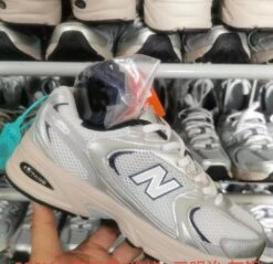 New Balance Ivory Mesh Low-top Running Sneakers(New Balance Ivory Mesh Low Top Running Sneakers) -Best Household Items product name 4807971