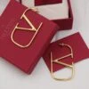 Vlogo Signature Metal Earrings By Valentino(Vlogo Signature Metal Earrings By Valentino)