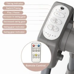 Baby Electric Bed Basket Cradle | Foldable & Portable Sleeping Cot(Baby Electric Bed Basket Cradle) -Best Household Items product name 5024897