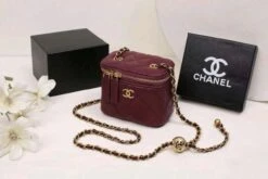 CH Mini Leather Vanity Bag(Ch Mini Leather Vanity Bag)