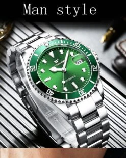 Full Automatic Self-Wind Wrist Watch 2025(Automatic Chronograph Business Luxury Waterproof Luminous Date Year Calendar Watch For Men) -Best Household Items product name 5135664