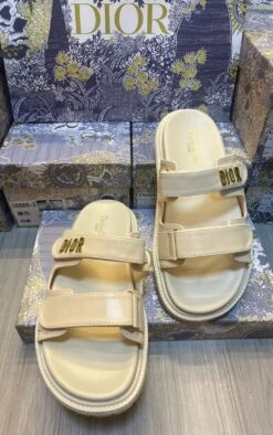 CD Dioract Leather Sandals(Cd Dioract Leather Sandals)