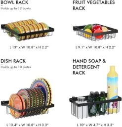 Stainless Steel Shelf Drainer Organizer(Stainless Steel Shelf Drainer Organizer) -Best Household Items product name 5190589