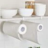 Paper Towel Holder Under Cabinet 2pcs For Kitchen(Under Cabinet Paper Roll Holder Rack 2 Pcs) -Best Household Items product name 5307371