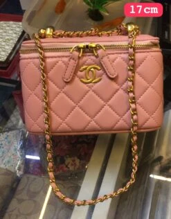 CH Leather CC Vanity Case Bag(Ch Leather Cc Vanity Case Bag) -Best Household Items product name 5322694