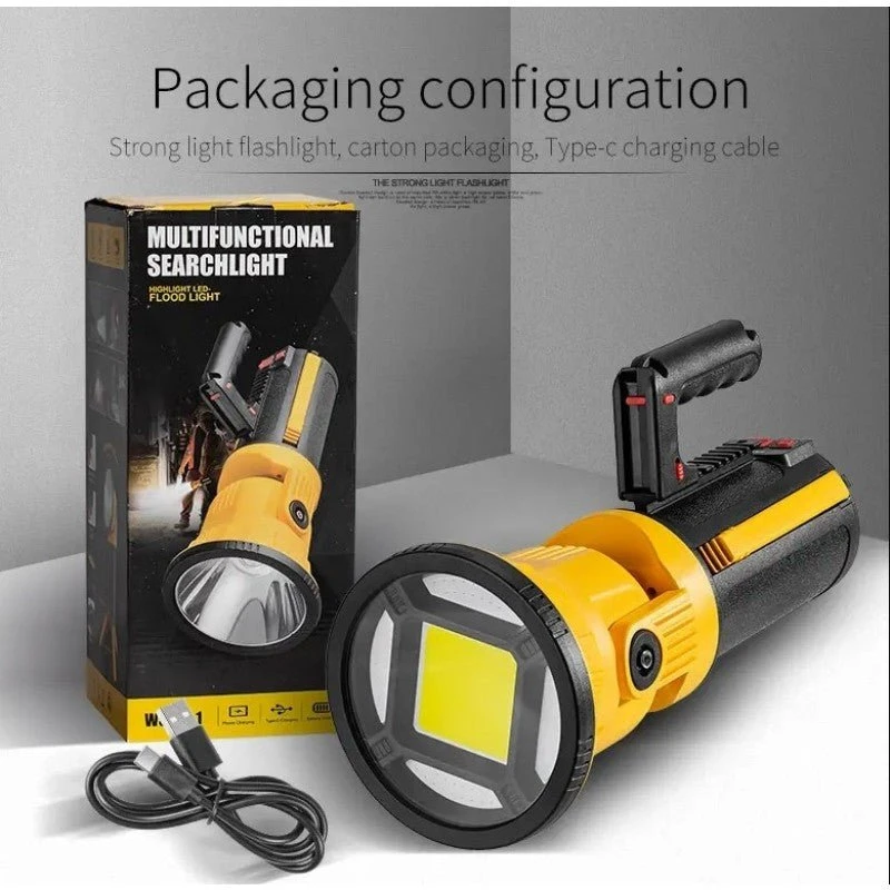 Multifunctional Searchlight,Powerful LED Chip, Adjustable Brightness, And Versatile Light Modes For Exceptional Visibility(Multifunctional Searchlight Powerful Led Chip Adjustable Brightness And Versatile Light Modes For Exceptional Visibility) 13 Multifunctional Searchlight,Powerful LED Chip, Adjustable Brightness, And Versatile Light Modes For Exceptional Visibility(Multifunctional Searchlight Powerful Led Chip Adjustable Brightness And Versatile Light Modes For Exceptional Visibility) - Image 11