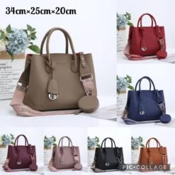 C.D Open Bar Leather Tote Bag(C D Open Bar Leather Tote Bag) -Best Household Items product name 5483926