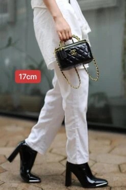 CH Leather CC Vanity Case Bag(Ch Leather Cc Vanity Case Bag) -Best Household Items product name 5513049