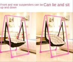 Baby Cradle & Adult Rocking Chair 2 In 1(2 In 1 Children Curdle Adult Rocking Chair) -Best Household Items product name 5574556