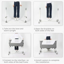 Baby Electric Bed Basket Cradle | Foldable & Portable Sleeping Cot(Baby Electric Bed Basket Cradle) -Best Household Items product name 5597462