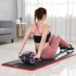 Auto Rebound Abdominal Muscle Wheel(Auto Rebound Abdominal Muscle Wheel) -Best Household Items product name 5804649