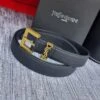 Logo Leather Belt By YSL(Logo Leather Belt By Ysl) -Best Household Items product name 5821308