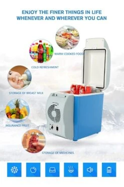 Car Fridge | Portable Mini Car Refrigerator | Camping Fridge 12V(Car Fridge 12v) -Best Household Items product name 5831992