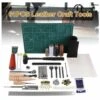 61 Pcs Leather Craft Tools Punch Kit Stitching Working Stitching Groover Sewing Set(62 Pcs Leather Craft Tools Punch Kit Stitching Working Stitching Groover Sewing Set) -Best Household Items product name 5986393