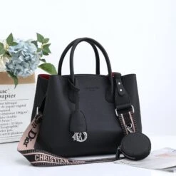 C.D Open Bar Leather Tote Bag(C D Open Bar Leather Tote Bag) -Best Household Items product name 6056001