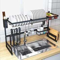 Stainless Steel Shelf Drainer Organizer(Stainless Steel Shelf Drainer Organizer)