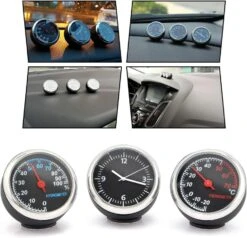 Mini Stick On Clock Hygrometer Clock & Thermometer For Car Dashboard(Mini Stick On Clock Hygrometer Clock Thermometer For Car Dashboard) 12 Mini Stick On Clock Hygrometer Clock & Thermometer For Car Dashboard(Mini Stick On Clock Hygrometer Clock Thermometer For Car Dashboard) -Best Household Items product name 6214988