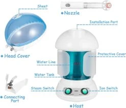 Facial & Hair Home Spa Steamer(Facial Hair Home Spa Steamer) -Best Household Items product name 6449122
