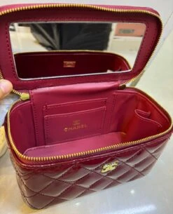 CH Vanity Bag In Shiny Leather(Ch Vanity Bag In Shiny Leather) -Best Household Items product name 6500421