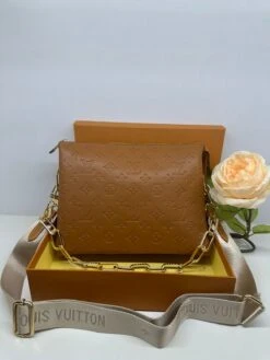 𝐋𝐕 Denim Crossbdy Bag With Chain(𝐋𝐕 Denim Chain Crossbdy Bag) -Best Household Items product name 6588318