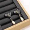 CH - CC Heart Pearl Drop Earrings(Ch Cc Heart Pearl Drop Earrings) 2 CH - CC Heart Pearl Drop Earrings(Ch Cc Heart Pearl Drop Earrings) -Best Household Items product name 6666533