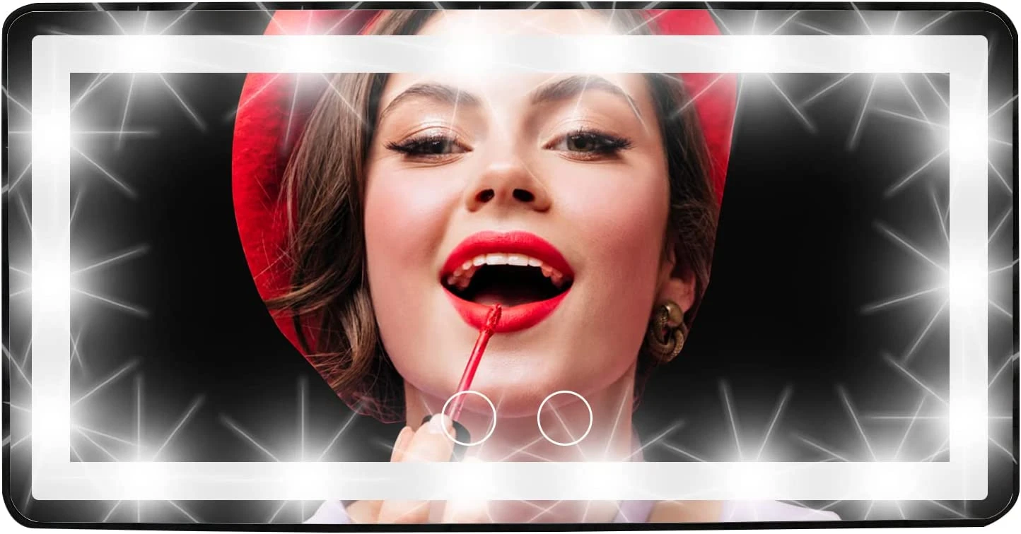 Car Visor Vanity Mirror With Led Lights(Car Visor Vanity Mirror With Led Lights) 12 Car Visor Vanity Mirror With Led Lights(Car Visor Vanity Mirror With Led Lights) - Image 10