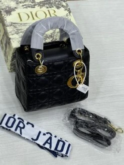 C.D Lady Dior Mini Cannage Leather Bag(C D Lady Dior Mini Cannage Leather Bag)