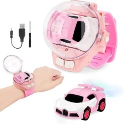Watch Remote Control Car Toy, 2023 Mini Cartoon RC Car Analog Watch, 2.4G Long Distance Infrared Remote Control Sensing Model Car Toys, Racing Car Watch(Watch Remote Control Car Toy 2023 Mini Cartoon Rc Car Analog Watch 2 4g Long Distance Infrared Remote Control Sensing Model Car Toys Racing Car Watch) -Best Household Items product name 6914935