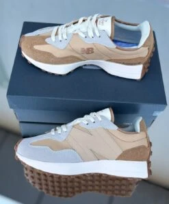 New Balance 327 Mesh & Suede Logo Sneakers(New Balance 327 Mesh Suede Logo Sneakers) -Best Household Items product name 7065862