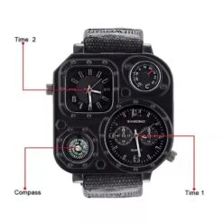 CROSS-COUNTRY OUTDOOR COMPASS WATCH(Cross Country Outdoor Compass Watch) -Best Household Items product name 7164266