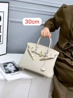 H Clemence Togo Leather Gold Finish Bag 30cm(𝐇 Birkin Clemence Togo Leather Gold Finish Bag 30cm) -Best Household Items product name 7190756