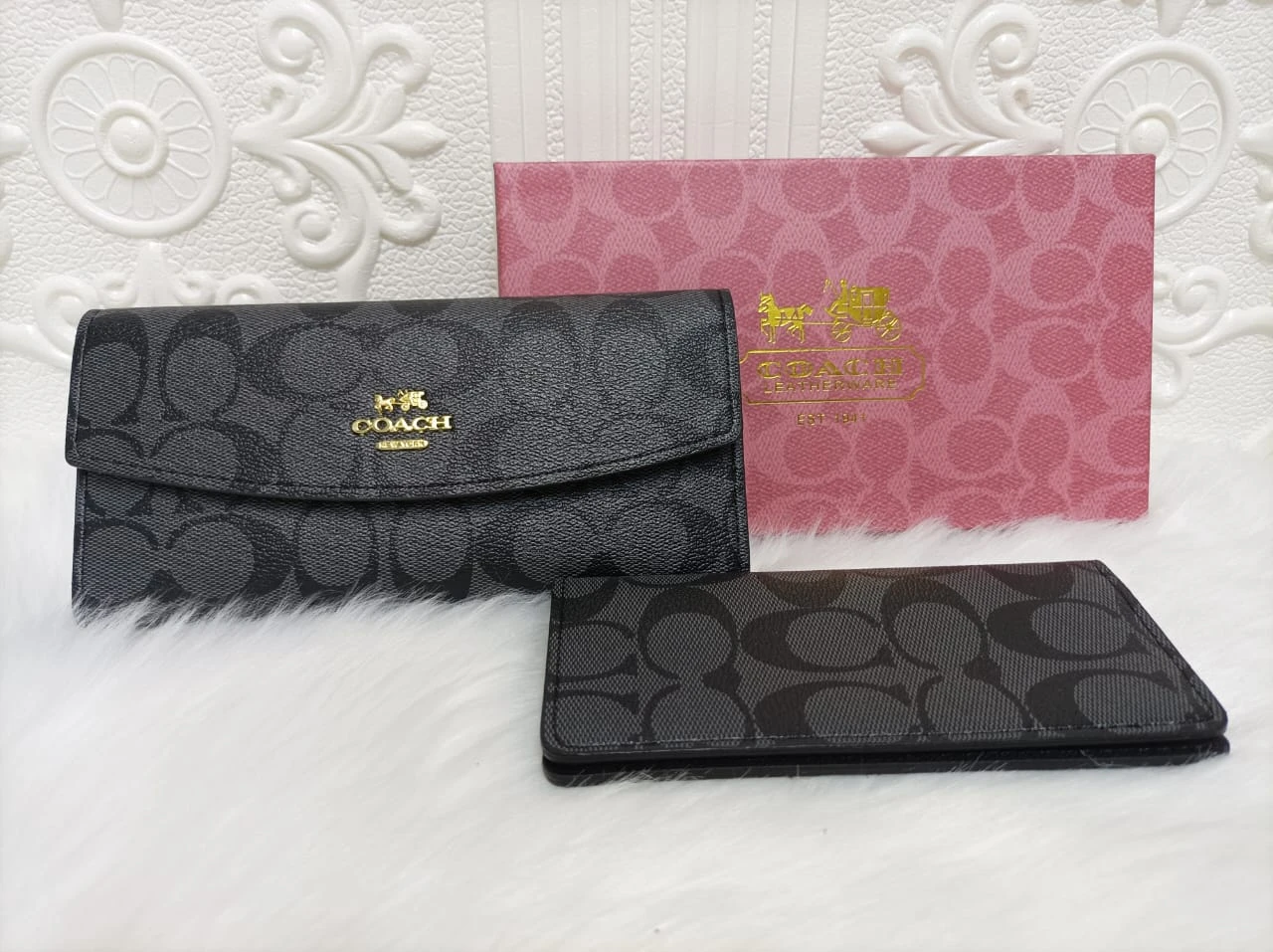 Slim Leather Envelope Wallet With Pouch(Slim Leather Envelope Wallet With Pouch) 4 Slim Leather Envelope Wallet With Pouch(Slim Leather Envelope Wallet With Pouch) - Image 2