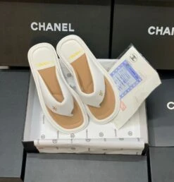 Chnel Leather Flip Flops Slipper(Chnel Leather Flip Flops Slipper) -Best Household Items product name 7334935