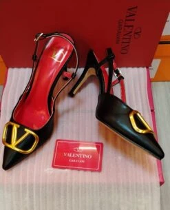 Valentino Garavani Vlogo Signature Slingback Pumps(Garavani Vlogo Signature Slingback Pumps By Valentino) -Best Household Items product name 7498613
