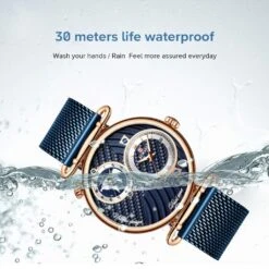 REWARD Luxury Watches Men's Quartz Watch Waterproof(Multitemporal Business Mens Watch) -Best Household Items product name 7590601
