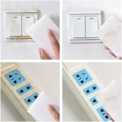 20 Pack Multi Surface Power Scrubber Foam Cleaning Pads(20 Pack Multi Surface Power Scrubber Foam Cleaning Pads) -Best Household Items product name 7624447