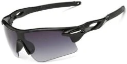 Sports Sunglasses Black Frame(Sports Polarized Sunglasses Black Frame And Gray Lens) -Best Household Items product name 7724090