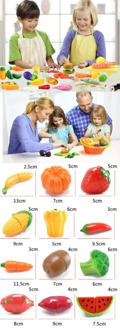 Cutting Play Food Toy For Kids Kitchen(Minikitchen) -Best Household Items product name 7734806