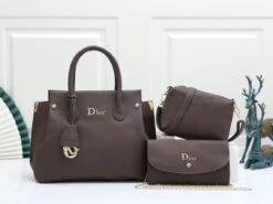 Classic Leather Bag By Dior 3 In 1(ππ’π¨π« Classic Leather Bag 3 In 1)