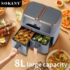 Sokany Dual Use Air Fryer(Sokany Dual Use Air Fryer)