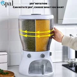 KITCHEN DISPENCER FOR RICE PULSES(Kitchen Dispencer For Rice Pulses) -Best Household Items product name 7782884