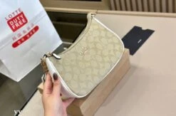 Teri Signature Canvas Shoulder Bag(Teri Signature Canvas Shoulder Bag) -Best Household Items product name 7846487