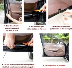 Car Door Streamer Light(Car Door Streamer Light) -Best Household Items product name 7919566