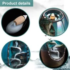 Smoke Backflow Incense Burner(Smoke Backflow Incense Burner) -Best Household Items product name 8002659